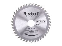 kotouč pilový s SK plátky, 125x1,4x22,2mm, 40T