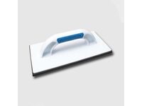 Hladítko plastové 140x280mm, s gumou černou KUBALA