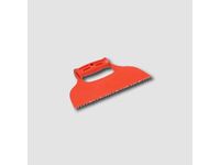 Stěrka plastová 250mm, zub 4x6 KUBALA