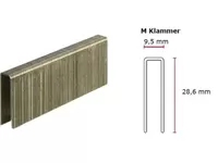 Spony M (G) 9,5 x 28mm 5500ks pozinkované SENCO