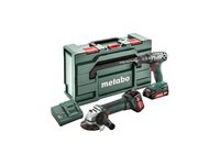 Metabo Combo Set 2.4.3 18 V BS 18 + W 18 LTX 125 Q Akumulátorové stroje v sadě (685082000