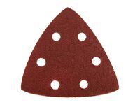 papíry brusné delta, bal. 20ks, 93mm, P80, 6 otvorů