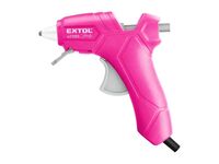 pistole tavná lepící, ⌀ 7,2mm, 25W, růžová