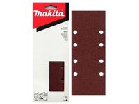 Brusný papír na suchý zip 93x228mm děrovaný K80 50ks Makita
