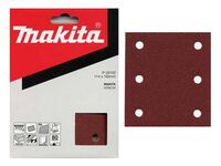 Brusný papír 114x102mm děrovaný K80 10ks Makita