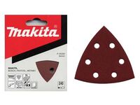 Brusný papír na suchý zip 95x95x95mm děrovaný K100 10ks Makita