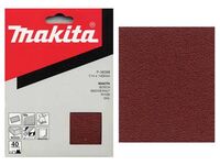 Brusný papír 114x140mm neděrovaný K80 10ks Makita BO4553