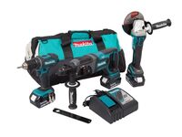 Makita Aku sada DGA504+DHR241+DDF482 Li-ion LXT 18V