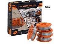 Drát vázací pro vazačky TJEP 0,8mm, cívka 95m , 20ks T-JEP