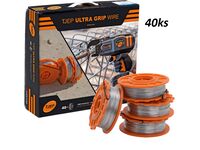 Drát vázací pro vazačky TJEP 0,8mm, cívka 95m , 40ks TJEP