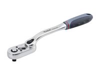 ráčna tvarová kloubová, 48 zubů, 1/4", L 180mm, CrV