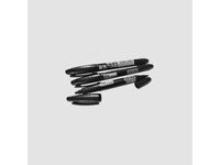 Popisovač oboustranný, černý