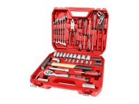 sada nářadí 55ks, 1/4", 1/2", CrV
