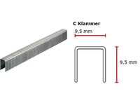 Spona C 9,5x  10mm 50000ks  SENCO