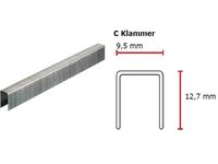 Spona C 9,5x  12mm 35000ks  SENCO