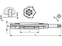 Stavitelný výstružník 54,50-60,00 T21 261 218