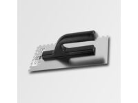 Hladítko zuby 270x127mm 8-nerez