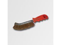 Kartáč ocelový   vlnitý, plast, 270 mm