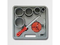 Sada diamant. vykružovačů 33-83 8dílů v kufru