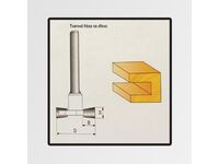 Tvarové frézy do dřeva 8x9,4mm