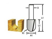 Žlábkovací fréza stopka 8 mm,9,5x12,7x44 mm Makita