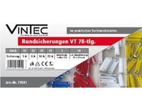 Sada kulatých pojistek VT,
78-dílná