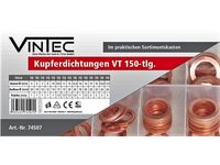 Sada měděných těsnění VT,
150-dílná