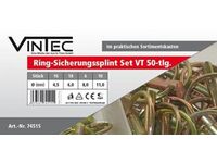 Sada pojistných závlaček VT,
50-dílná