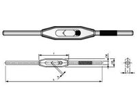 Vratidlo ruční na závitníky nastavitelné D-78/5