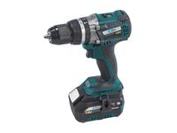 Aku vrtačka, příklep. 18V BRUSHLESS 4,0Ah, 2 Aku li-ion +kufr XTline