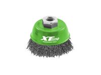 Kartáč hrnkový, vlnitý 100 mm/M14 NEREZ XTline