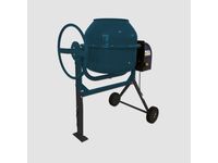 Míchačka stavební 160l, 650W rozložená