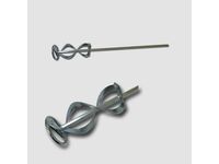 Míchadlo s kruhem Zn 70 mm krátká spirála XTline