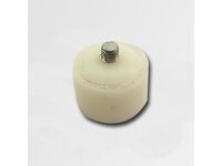 Plastová koncovka bílá 40mm