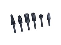 Sada rotační rašple do dřeva, 6ks