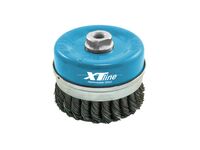 Kartáč hrnkový, copy 80 mm, Fe 0,5 mm XTline