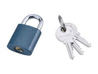 zámek visací litinový, 25mm