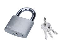 zámek visací litinový barevný, 63mm