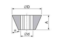 Kleština RUBBER FLEX pro závitořeznou hlavu RTH 22 BJ rozsah 2,0-4,5mm NAREX
